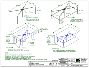 102 Pad Layout Drawings