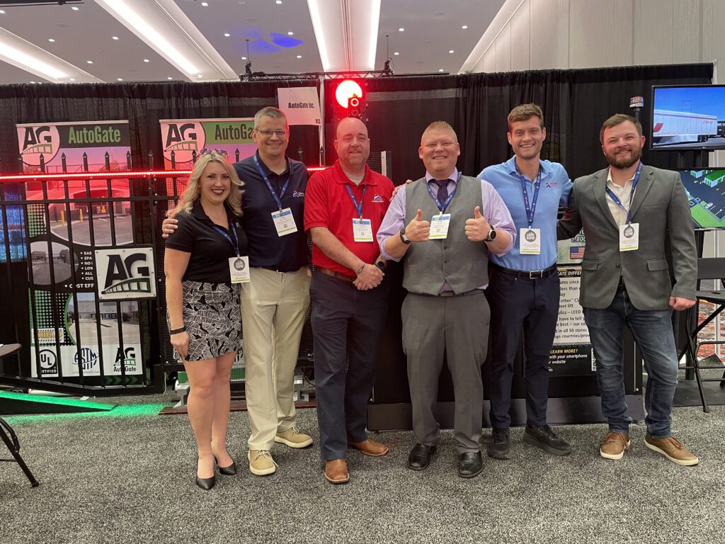 AutoGate Booth with team members